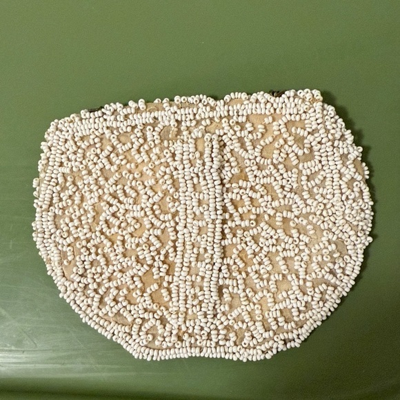 Antique Beaded Purse 1930’s. Handmade in Belgium. - Picture 2 of 6